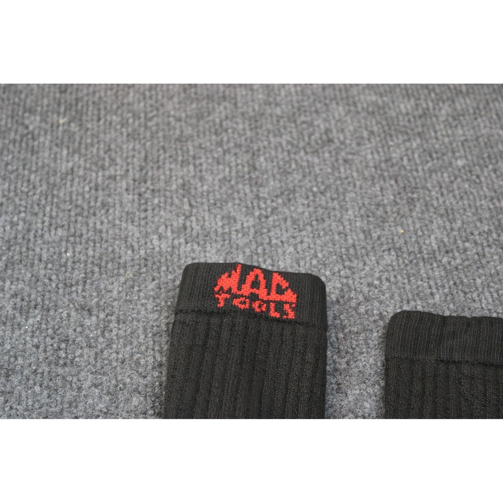 Mac Tools Black Crew Socks Made in USA Workwear Style T7176 Mens Shoe Size 9-13 - Picture 3 of 5
